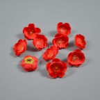 Hoa đào giả bông rời